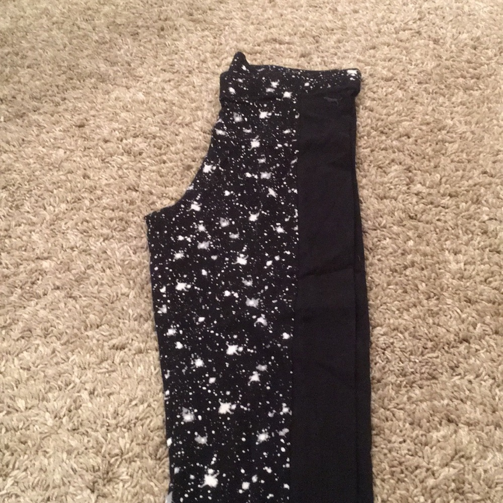 Galaxy print leggings!